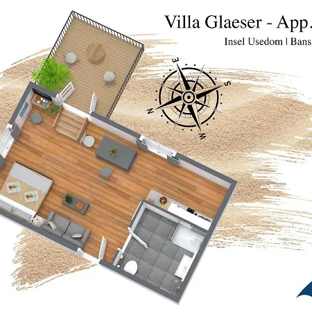 Villa Glaeser Whg 33 *